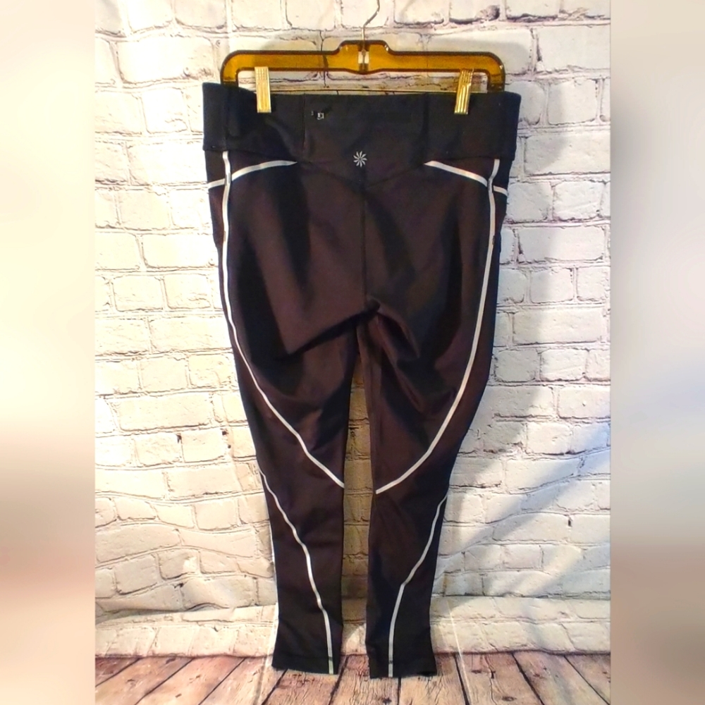 Athleta Tailwind Athletic Reflective Leggings Lar… - image 1